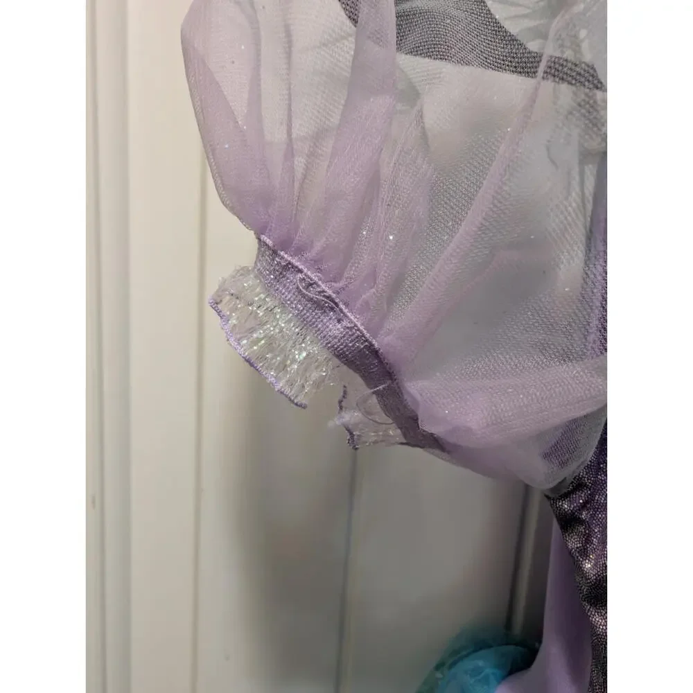 Disney Princess Ariel Halloween Costume Dress Size S (4-6) Little Mermaid - Picture 9 of 12